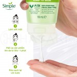 Sữa Rửa Mặt Simple Giúp Da Sạch Thoáng 150ml Kind To Skin Refreshing Facial Wash Gel