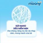 Bỉm tã dán Moony size S, 84 miếng (4-8kg)
