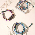 Vòng Boho Hạt Gốm Sứ Nhiều Lớp