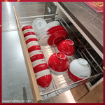 Rổ Đựng Chén Đĩa Cappella 700mm Hafele