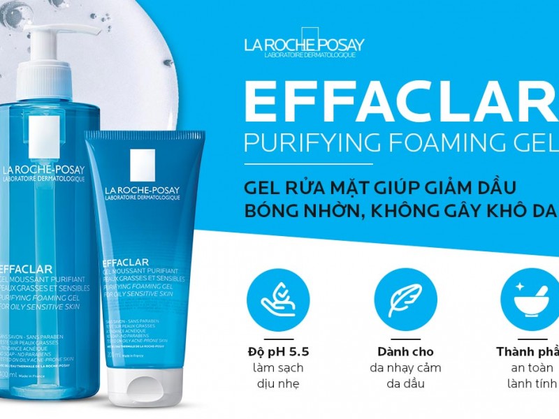 Tìm Hiểu Sản Phẩm La Roche-Posay Gel Rửa Mặt La Roche-Posay Dành Cho Da Dầu, Nhạy Cảm 400ml: Sự Lựa Chọn Hoàn Hảo Cho Làn Da Sạch Khỏe