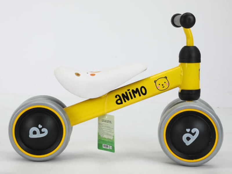 Xe chòi chân, thăng bằng 4 bánh Animo M5910 (Vàng)