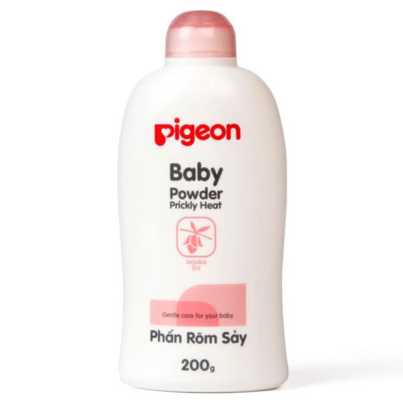 Phấn rôm sảy Pigeon nắp màu 200g