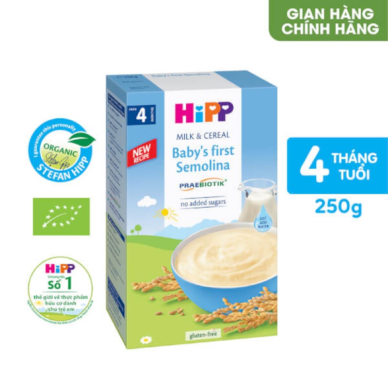 Bột dinh dưỡng HiPP ăn dặm khởi đầu
