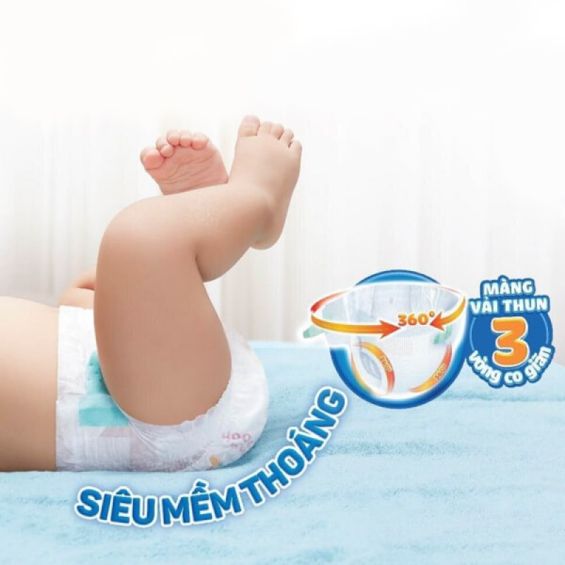 Bỉm tã dán Moony size S, 84 miếng (4-8kg)