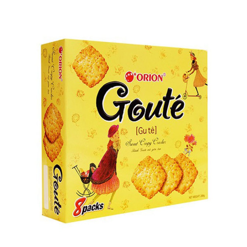Bánh mè giòn Goute Orion hộp 288g