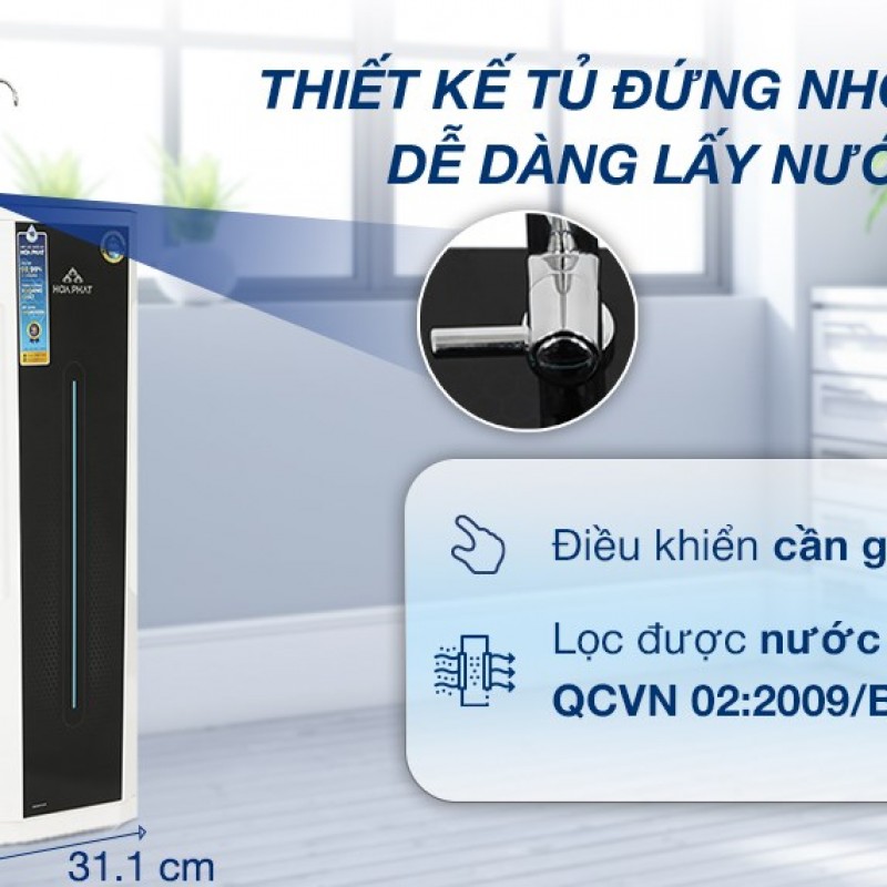 Máy lọc nước RO Hòa Phát HWS1B 1022 10 lõi