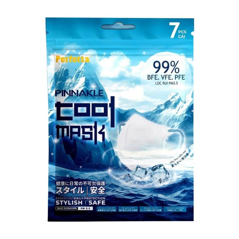 Khẩu trang Perfetta Pin Cool 3 lớp – 7 cái