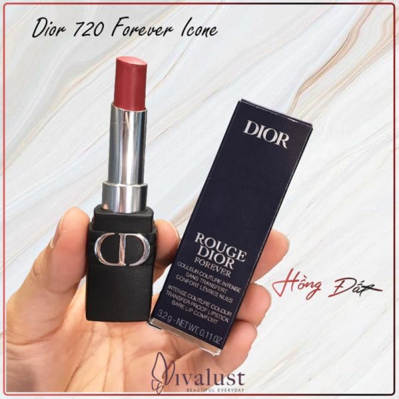 Son Dior Rouge Dior Forever 720 Forever Icon – Màu Hồng Đất