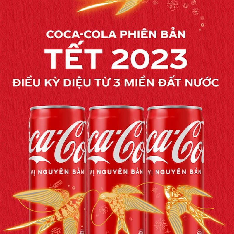 Thùng 24 lon nước ngọt Coca Cola vị nguyên bản 320ML